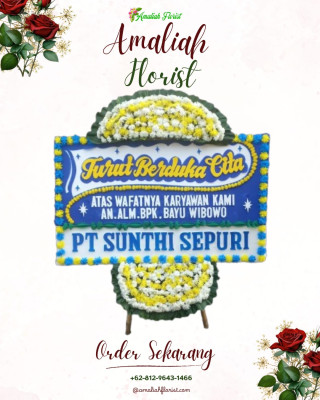 Papan Bunga Duka di Citali