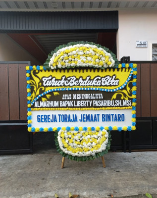Papan Bunga Duka di Citali