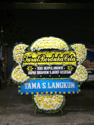Papan Bunga Duka di Citali